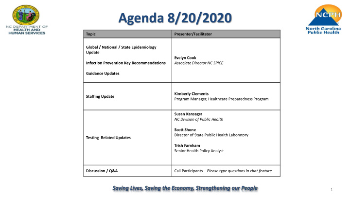 agenda 8 20 2020