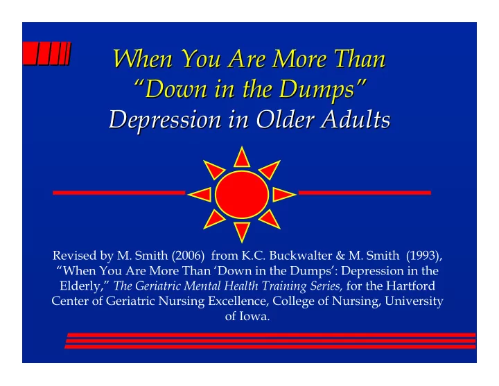 when you are more than when you are more than down in the