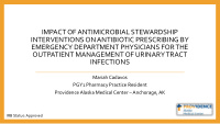 impact of antimicrobial stewardship interventions on