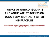 impact of anticoagulants