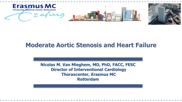 moderate aortic stenosis and heart failure