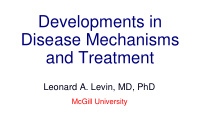 disease mechanisms and treatment