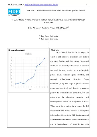 MOL2NET, 2018 , 4, http://sciforum.net/conference/mol2net-04  2  caused by aneurysms.  During a