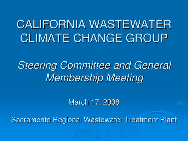 california wastewater california wastewater climate