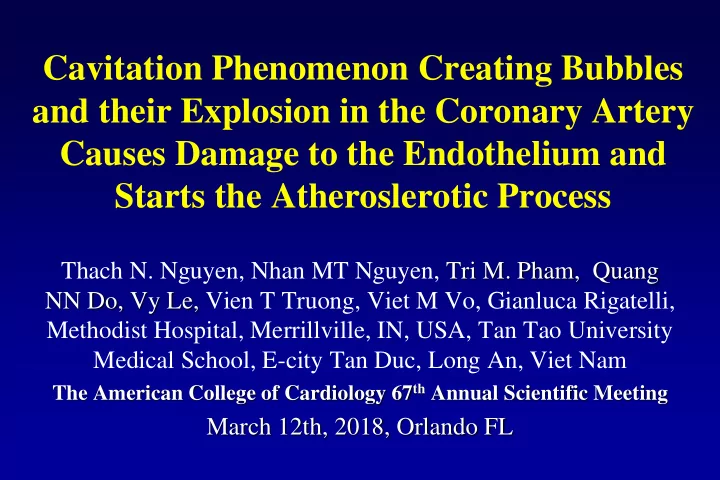 causes damage to the endothelium and