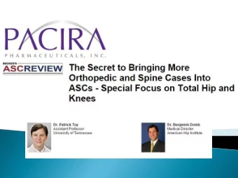 23 hour or  Outpatie  atient  nt  ASC  outpatient  Rehab  Patients dont need prolonged