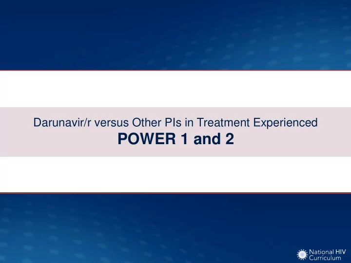 power 1 and 2