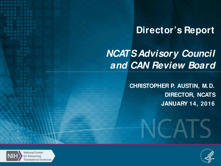 nca ts advisory council and can review board