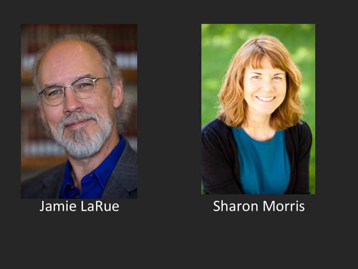 jamie larue sharon morris managing the talent