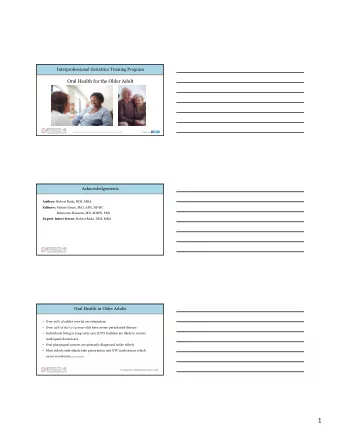 1  Learning Objectives  Upon completion of this module, learners will be able to:  1.  Describe the