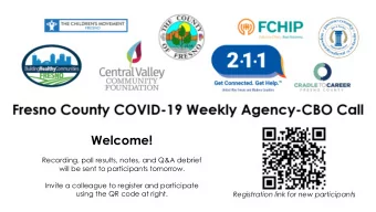 Welcome!  Recording, poll results, notes, and Q&amp;A debrief  will be sent to participants