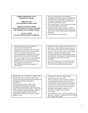 1  Current interest in neurobiology of emotion:  Buklina ( Neurosci. Behav. Physiology ,