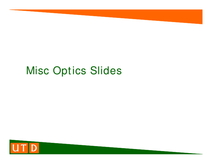 misc optics slides misc optics slides abbe diagram g abbe