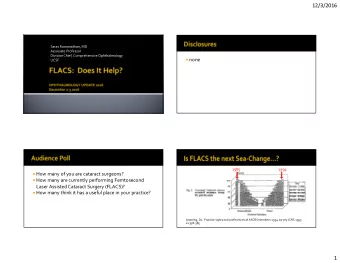 12/3/2016  Saras Ramanathan, MD  Associate Professor  Division Chief, Comprehensive Ophthalmology