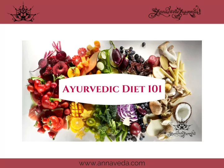 annaveda com four main digestive types