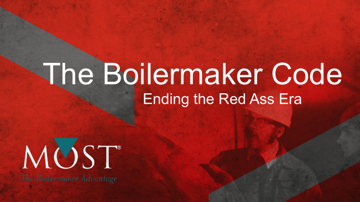 the boilermaker code