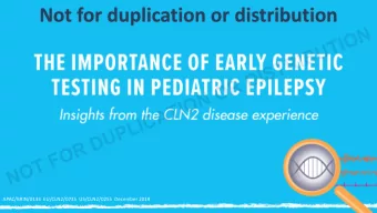 Not for duplication or distribution  NOT FOR DUPLICATION OR DISTRIBUTION  APAC/BRIN/0133