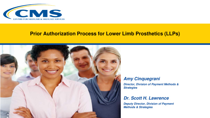 prior authorization process for lower limb prosthetics