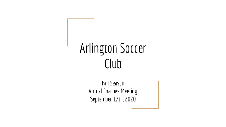 arlington soccer club