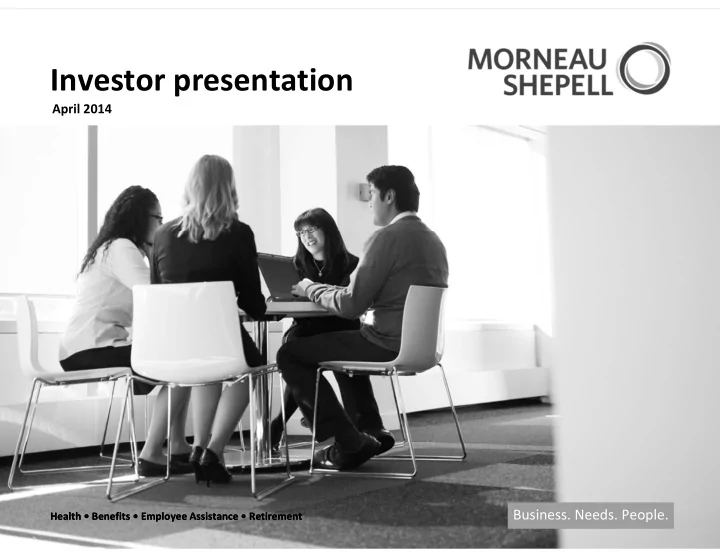 investor presentation