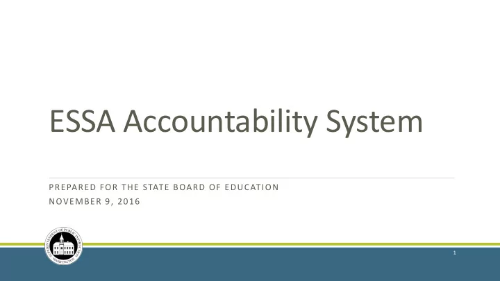 essa accountability system