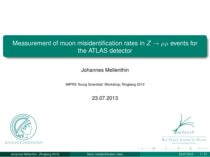 measurement of muon misidentification rates in z events