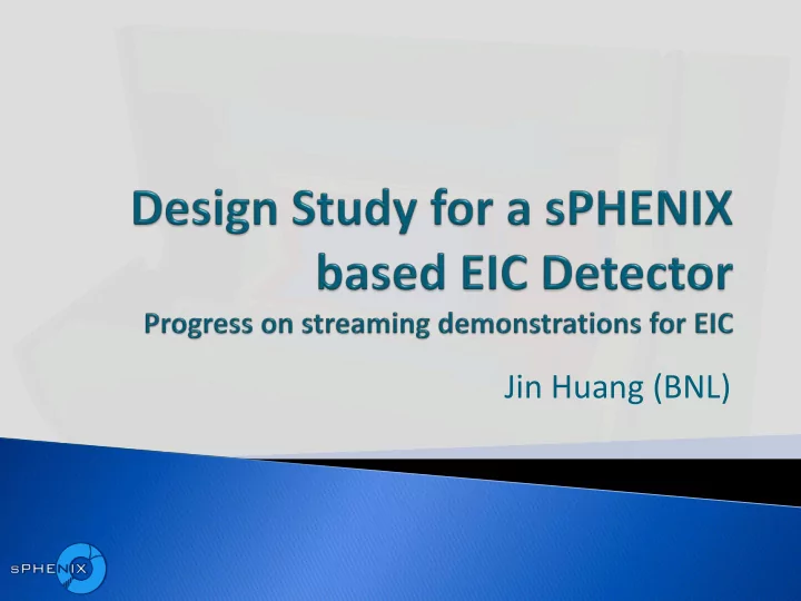 jin huang bnl