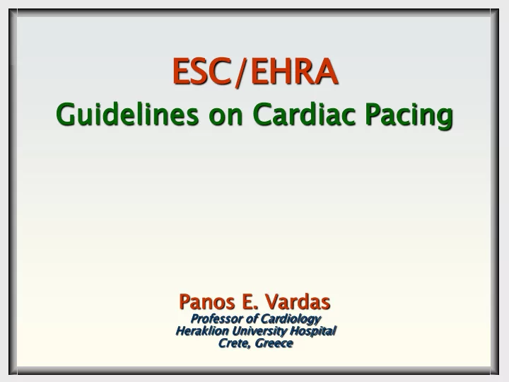 esc sc e ehra