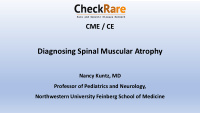 diagnosing spinal muscular atrophy