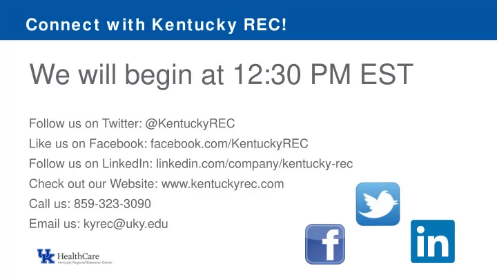 we will begin at 12 30 pm est