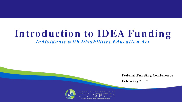 introduction to idea funding