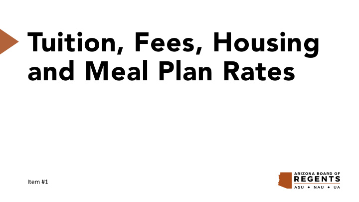 tuition fees housing and meal plan rates