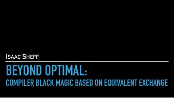 Asmodeus  Isaac Sheff  The Dwarf    @   .   isheff@cs.cornell.edu