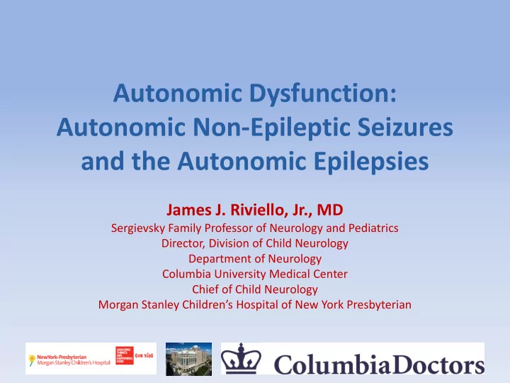 autonomic dysfunction