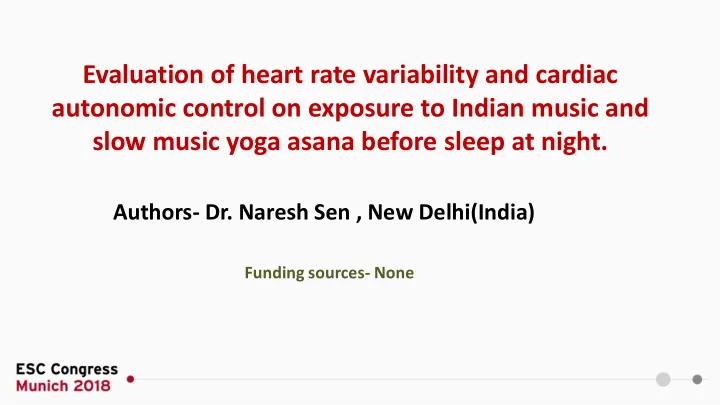 slow music yoga asana before sleep at night