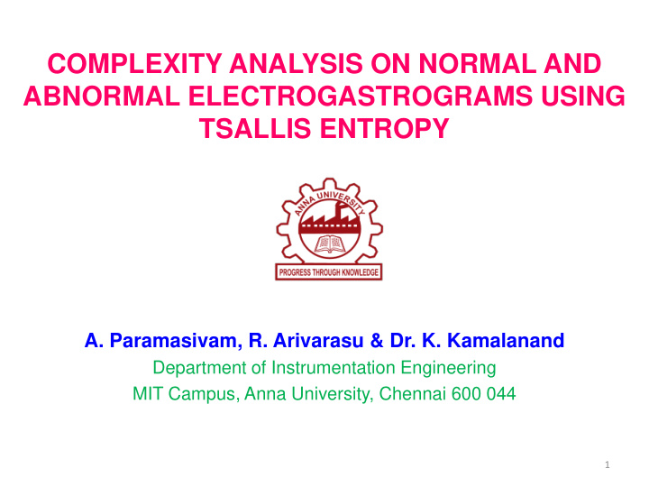 abnormal electrogastrograms using