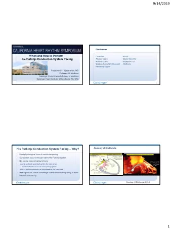 1  9/14/2019  Selective His Bundle Pacing  Histological  90  90  40  40  S   V  H V  HBP Correa de