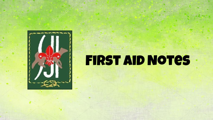 first aid notes introduction aims of first aid