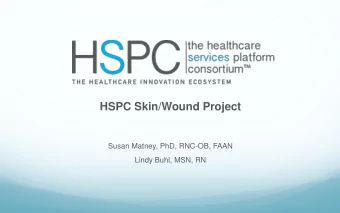 HSPC Skin/Wound Project  Susan Matney, PhD, RNC-OB, FAAN  Lindy Buhl, MSN, RN  Skin Assessment