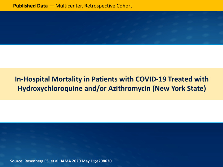in hospital mortality in patients with covid 19 treated
