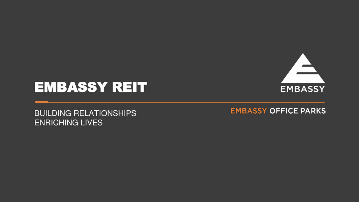 emba embassy reit ssy reit