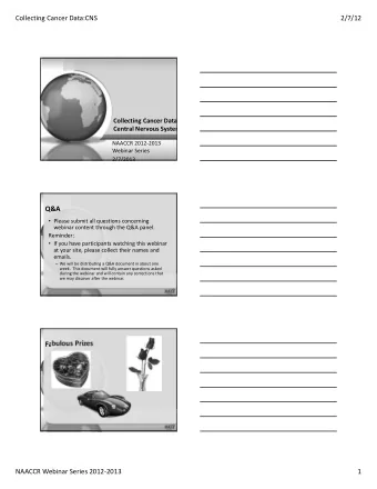 Q&amp;A  Please submit all questions concerning webinar content through the Q&amp;A panel.