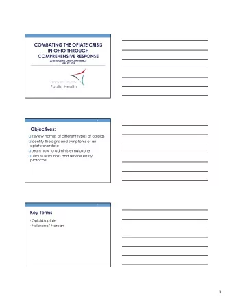 1  4  Types of Opioids  Fentanyl  Heroin  Powerful synthetic  Opium  opioid  Demerol