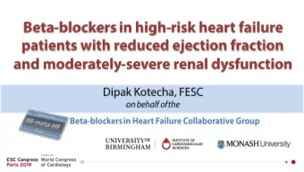 Wilson , Henry Krum and Doug Altman  Lancet 2014;384:2235   BMJ 2016;353:i1855   JACC 2017;69:2885