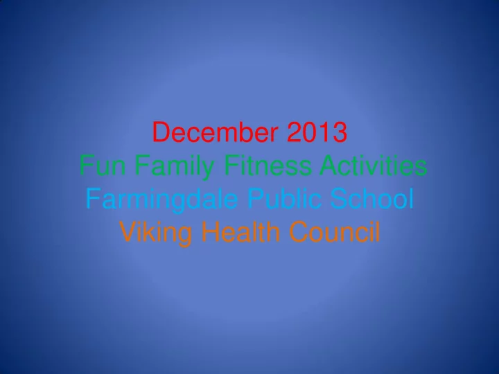 december 2013