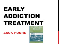 early addiction treatment