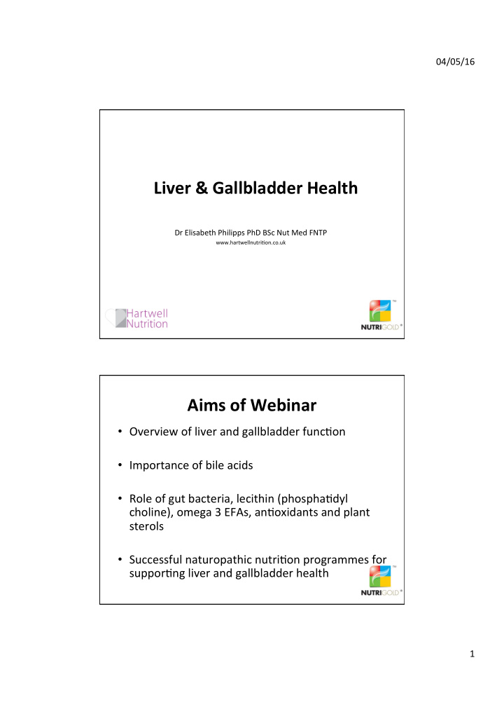 liver gallbladder health