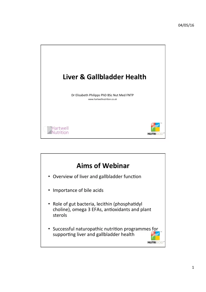 liver gallbladder health