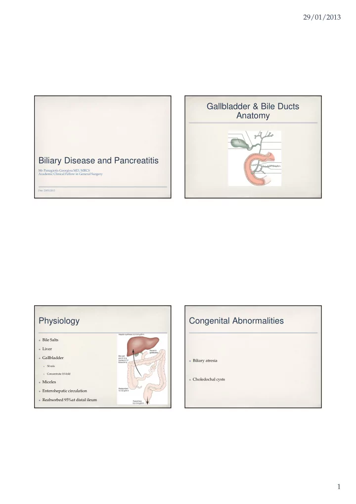 gallbladder bile ducts anatomy biliary disease and