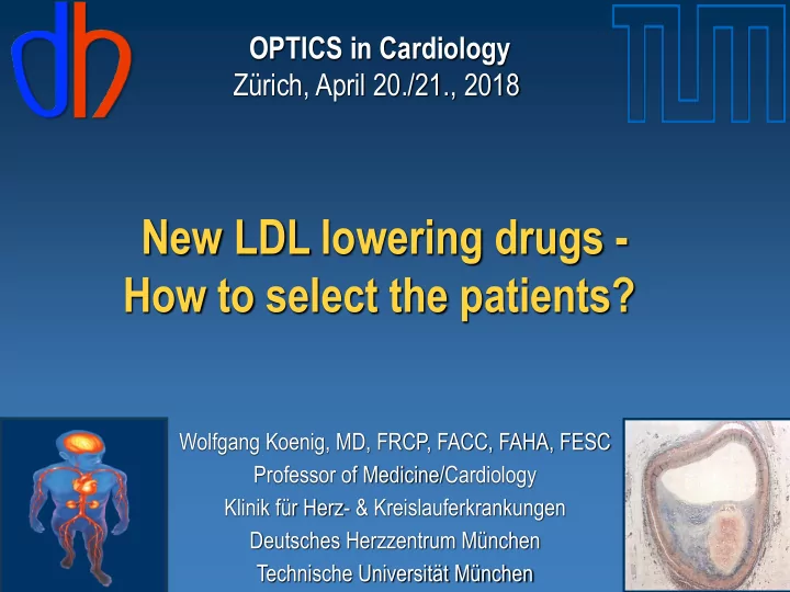 how to select the patients